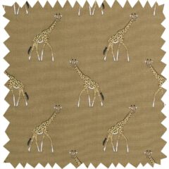 Giraffes Curtain Fabric