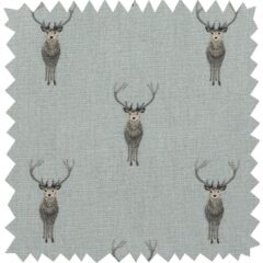Highland Stag Curtain Fabric